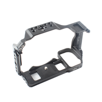 Cage de protection pour appareil photo reflex numérique (DSLR) usinée CNC, en fil d'EDM personnalisé, acier inoxydable et alliage d'aluminium anodisé, pour équipement photographique et vidéo de sécurité
