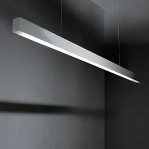 线性L4060-P-L1000发光二极管线性灯系列黑色室内组件线性灯具客厅吊灯