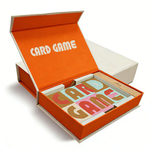 Set di Carte <span class=keywords><strong>da</strong></span> <span class=keywords><strong>Gioco</strong></span> Personalizzate con Stampa su Carta, Temi Divertenti e Coinvolgenti, <span class=keywords><strong>Domande</strong></span> per Conversazioni, <span class=keywords><strong>Gioco</strong></span> di Lavoro di Squadra con Scatola - Product Image 1
