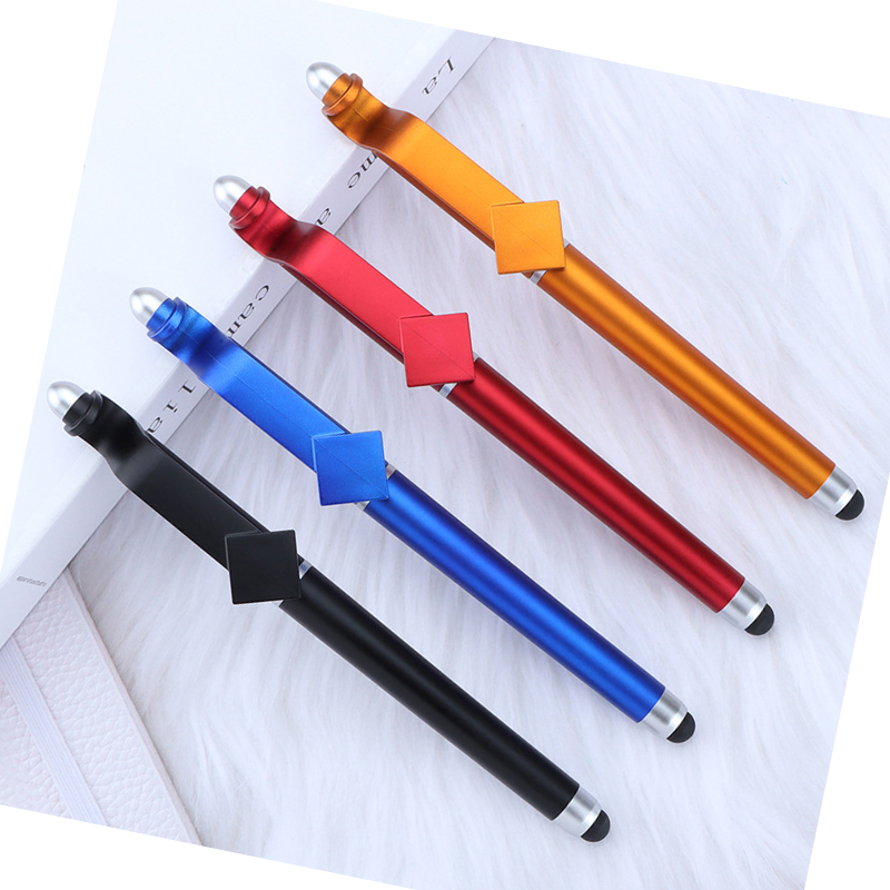 Advertising Screen Touch Neutral Pen Multi Functional Mobile Phone Stand Capacitive Pen Student Exam Signature Pens