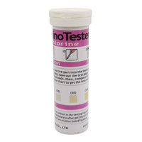Bandelettes de test d'eau de papier de test de chlore résiduel d'aquarium SN-1008 25-50-100-200-500mg/l Cl2