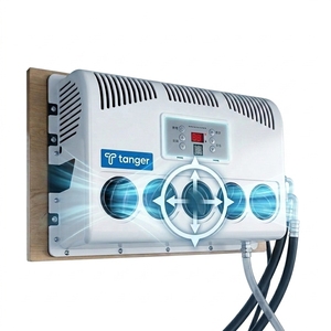 Kit de <span class=keywords><strong>Aire</strong></span> <span class=keywords><strong>Acondicionado</strong></span> Split de Bajo Consumo Tanger para Estacionamiento, 12V/24V DC, con Control Remoto, para Camiones, Autocaravanas y Caravanas, Modelo Q-300, 2000m/h de Refrigeración - Product Image 3