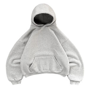 Sudaderas con capucha de algodón unisex gruesas y elegantes, diseñ<span class=keywords><strong>o</strong></span> bordado personalizado de alta calidad, tamañ<span class=keywords><strong>o</strong></span> extra grande, suministro ODM - Product Image 2