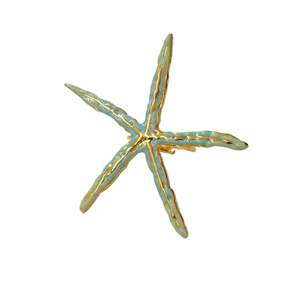 Starfish <b>Ring</b> 316L Stainless Steel PVD Gold Plating Sustainable Fashion Jewelry - Product Image 1