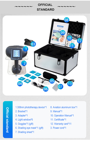 Lampe LED UVB 308 nm à prix réduit <span class=keywords><strong>pour</strong></span> le traitement du psoriasis et du vitiligo, équipement de photothérapie et de physiothérapie - Product Image 5