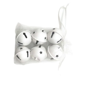 Cross-border Christmas 1.57in <b>Bells</b> Iron Metallic Powder Coating Christmas Decor Accessories Handmade DIY <b>Small</b> Gifts Wholesale - Product Image 5