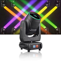 Luz Móvil LED RGB de 300W QSE Lighting con Anillo de Luz DMX512 para Aplicaciones en Almacenes
