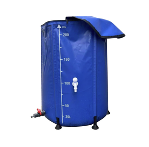 Vườn nhựa lớn nhiệm vụ nặng nề PVC màu xám gấp ráp nước mưa thu hoạch Thùng Tank cho bán - Product Image 2