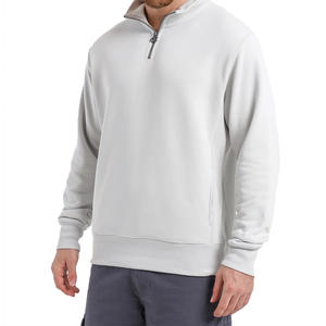 Chaqueta de rizo de punto de ajuste relajado para hombre que combina un estilo informal con un diseño funcional para un uso diario sin esfuerzo - Product Image 5