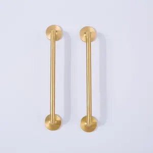 Gold Home Decor Luxury Brass Handle Furniture Handles And Pulls