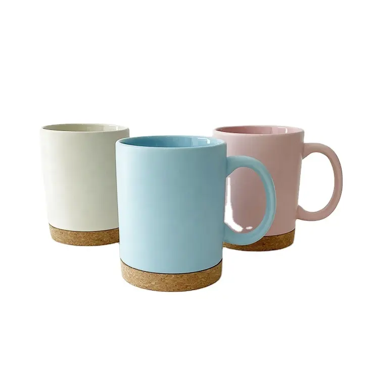 Custom 14oz Large Ceramic Coffee Mug with Wooden Lid for Hot Beverages personalize mug printed mug