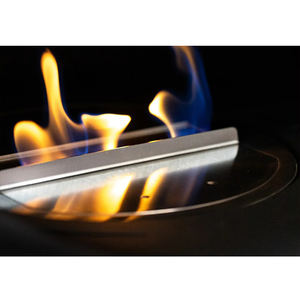 2025年最新デザイン 長方形 本物のエタノール暖炉 室内自立型 金属製 ホテル用 - Product Image 4