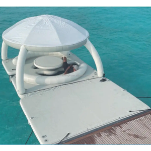 인기있는 풍선 플로팅 섬 워터 아일랜드 호수 플로팅 플랫폼 판매 - Product Image 4