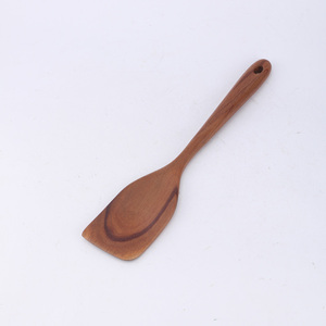 Juego de Espátulas y Cucharas para Sopa de Madera Natural Ecológica, Antiadherentes, con Logotipo Personalizado OEM ODM, Venta al Por Mayor de Fábrica - Product Image 3
