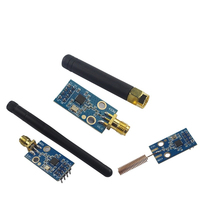 Module émetteur-récepteur sans fil SPI CC1101 433 MHz avec antenne SMA - Longue portée, faible consommation pour Arduino, ESP32, IoT, télécommande