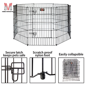 Clôture d'exercice en fil métallique réglable pour chiot et <span class=keywords><strong>chien</strong></span> Parc pour animaux de compagnie 8 panneaux <span class=keywords><strong>Chien</strong></span> <span class=keywords><strong>à</strong></span> <span class=keywords><strong>vendre</strong></span> - Product Image 3