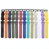 Bracelet de montre souple populaire de 16 mm pour Casio G-Shock DW5600 6900 GA2100 LS-5600 GW-M5610 G-5600 GW-B5600 GLX5600 GB-5600 – Bracelet de remplacement