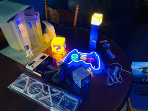 Letrero Luminoso LED de Neón con Diseño de Mando de Videojuegos Weicao, Letreros de Neón para Sala de Juegos, Dormitorio de Niños y Adolescentes, Regalo de Cumpleaños, Decoración de Sala de Estar - Product Image 6