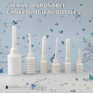 Botella de Ducha Ginecológica Desechable y Estéril de Alta Calidad, 200ml, 60ml, 50ml, 20ml, 10ml, 5ml, Botella con Resorte para Medicamentos Líquidos - Product Image 2
