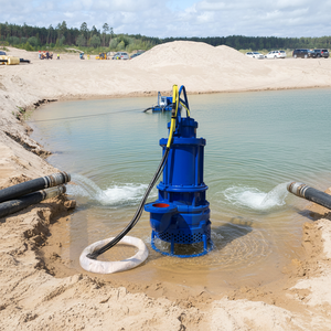 Vertical <b>Hydraulic</b> Slurry Mining Submersible Dredge Pump <b>Cutter</b> Head Oem Stainless Steel Mss Model 3-phase 3kw-315kw Ce - Product Image 1