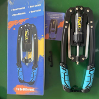 Brazos Hidráulicos Ajustables y Entrenador de Gimnasio para Hombros, Power Twister Personalizado, Entrenamiento de Fuerza Muscular Corporal Duradero, Agarres para Muñecas y Manos