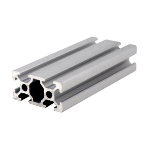 Scanalatura a t con scanalatura a v argento Standard 20x20 <span class=keywords><strong>20x40</strong></span> 20x60 20x80 40x80 profilo in <span class=keywords><strong>alluminio</strong></span> con trave a c - Product Image 4