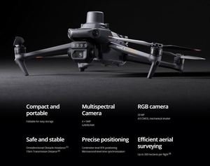 Universal Version Mavic 3M Drone with Multispectral Camera and 20MP 4/3-inch CMOS RGB Camera with RTK Module for Agriculture - Product Image 3