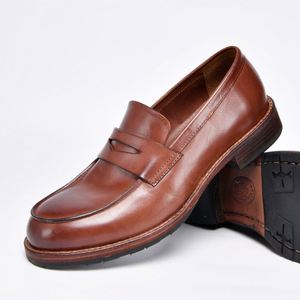 Chaussures décontractées de luxe pour hommes en cuir véritable, semelles antidérapantes, souples, respirantes, légères, personnalisables, imprimés animaliers automne - Product Image 5