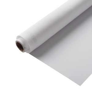 Malla de serigrafía de poliéster blanco amarillo 80 90 100 110 120 150 200 250 300 tela de malla tejido liso/Tela de pernos - Product Image 1