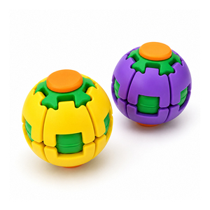 Supplier Ready Gear Rotation Sphere Fingertip Spinner <b>Toy</b> Press Motion Stress Relief Kids Classroom Reward Export - Product Image 1