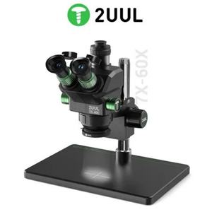 <span class=keywords><strong>Microscopio</strong></span> Trinocular IPARTS 2UUL MC7060-A1 con Base Grande para Reparación de Placas Base de Teléfonos Móviles, Soldadura de PCB, <span class=keywords><strong>Microscopio</strong></span> con Zoom de 7-60X - Product Image 1