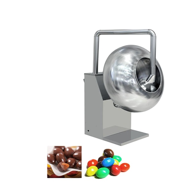 Industrial Automated Stainless Steel Peanut Chocolate Coating Machine