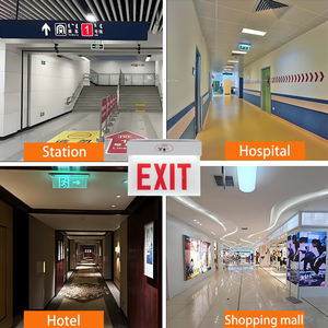 Señal de Salida de Emergencia LED Recargable SMD para Hospitales, Personalizada por Tuoming, con Luz de Emergencia - Product Image 3