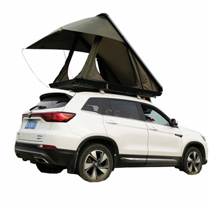 Aluminum Car Hard Shell Rooftop Box Tent Camping Roof Top Tent For Sale
