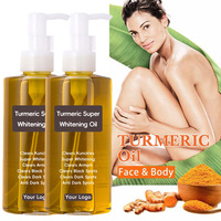 Huile corporelle éclaircissante pour la peau Hydratants naturels pour la peau sèche Huile essentielle nourrissante pour le massage des cheveux