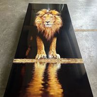 Panneaux muraux en PVC marbré de haute qualité, modernes, résistants aux UV, imprimés en 5D, imperméables, pour salle de bain, prix direct usine, recyclables