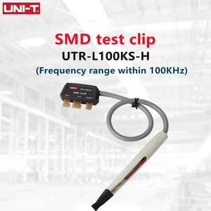 UNI-T Four-terminal Kelvin Test <b>Clip</b> SMD Test <b>Clip</b> Bridge Test Lead Capacitance Inductor <b>Clip</b> 100KHZ UTR-L100K-H UTR-L100KS-H - Product Image 5