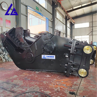 Pulvérisateur de béton de type fixe pour excavatrice de 25-40T, traitement des débris de démolition, puissance de concassage élevée, OEM disponible