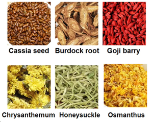 Detox Santé Saveur Sachet de Thé Formule de Thé de Foie avec Chrysanthème Cassia Graine Wolfberry Chèvrefeuille - Product Image 4