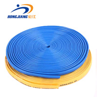 Selang Taman Fleksibel Hibrida PVC Transparan Berpenguat Serat Bersertifikasi ISO Tekanan Tinggi 3-8 bar -20C hingga 100C Panjang 10-20m
