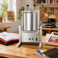 Machine industrielle de raffinage des fèves de cacao en acier inoxydable, moulin à pierres pour chocolat, machine commerciale de conchage du chocolat