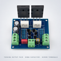 Carte d'amplificateur de puissance mono 150W, module audio à transistor 4 ohms, amplificateur HiFi DIY, carte de circuit imprimé