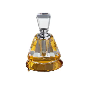 CJ-Beautiful Design Polished 3ml Original crystal Glass Perfume Bottle