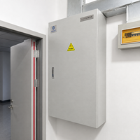 Armoire de distribution d'énergie triphasée 200 ampères pour atelier industriel et contrôle CVC commercial