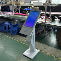 Prix usine 21.5 "LCD écran tactile numérique Totem Android PC Animation affichage mur vidéo prêt pour ascenseur debout au sol