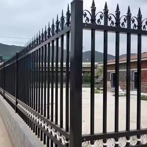 Gegalvaniseerd Stalen Hekwerkpaneel Metalen Korte Tuinhek Composiet Gazon Decoratief Aluminium Hek - Product Image 3