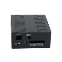 Boîtier de commande en aluminium extrudé sur mesure, boîtier industriel DIN IP55 noir, ODM OEM, boîtier de montage sur rack pour carte PCB