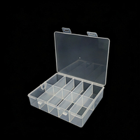 Boîte d'emballage en plastique PP de haute qualité à 10 compartiments pour perles DIY, bijoux et petites pièces