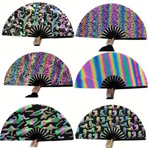 2025 New Arrival Customized Printed <b>Bamboo</b> Hand Fans Unique Decoration <b>Bamboo</b> Crafts - Product Image 1