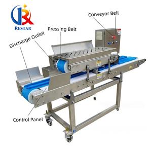 Équipement industriel de filetage de poitrine de <span class=keywords><strong>poulet</strong></span>, machine à trancher les steaks congelés, machine à découper le bœuf, le porc et la chèvre à épaisseur réglable - Product Image 3